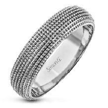 Simon G. 14k White Gold Wedding Band - LR2672-W-14K