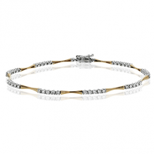 Simon G. Bracelet 18k Gold (Rose, White) 0.84 ct Diamond - LB2158-R-18K