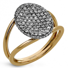 Simon G. Right Hand Ring 18k Gold (Rose, White) 0.74 ct Diamond - LR2385-18K