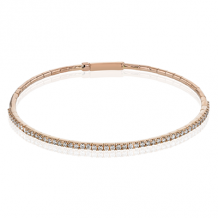 Simon G. Bangle 18k Gold (Rose) 0.76 ct Diamond - LB2320-R-18K