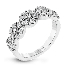 Simon G. Right Hand Ring 18k Gold (White) 0.83 ct Diamond - MR2754-18K