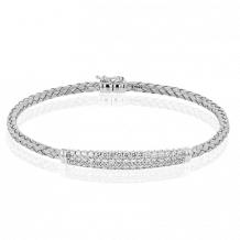 Simon G. Bangle 18k Gold (White) 0.5 ct Diamond - LB2231-18K