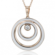 Simon G. Pendant 18k Gold (Rose) 0.11 ct Diamond - LP4788-18K