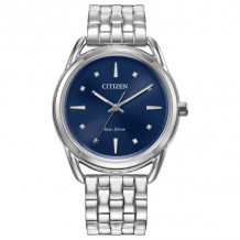 CITIZEN Eco-Drive Dress/Classic Classic Ladies Watch Stainless Steel - FE7090-55L