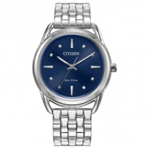 CITIZEN Eco-Drive Dress/Classic Classic Ladies Watch Stainless Steel - FE7090-55L