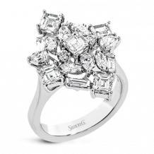Simon G. Right Hand Ring 18k Gold (White) 2.41 ct Diamond - LR2875-18K