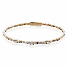 Simon G. Bangle 18k Gold (Rose) 0.61 ct Diamond - LB2382-R-18KR