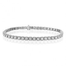 Simon G. Bracelet 18k Gold (White) 2 ct Diamond - LB2221-18KW