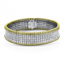 Simon G. Bracelet 18k Gold (White, Yellow) 20.63 ct Diamond - MB1720-18KWY