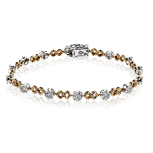 Simon G. Bracelet 18k Gold (Rose, White) 1.19 ct Diamond - LB2197-18K