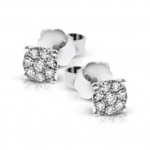 Simon G. 18k White Gold Diamond Earrings - ME1928