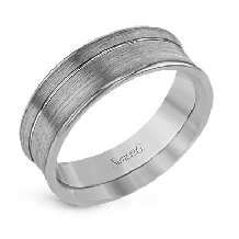 Simon G. 14k White Gold Wedding Band - LG171-W-14K