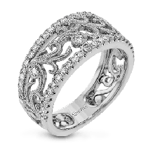 Simon G. Right Hand Ring 18k Gold (White) 0.52 ct Diamond - MR2616-18K