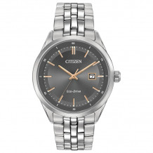 CITIZEN Eco-Drive Quartz Corso Mens Watch Stainless Steel - BM7251-53H