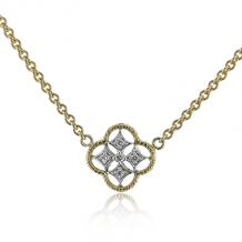 Simon G. Pendant 18k Gold (White, Yellow) 0.04 ct Diamond - LP4600-18K