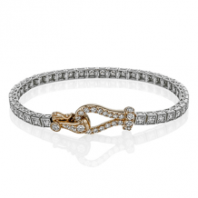 Simon G. Bracelet 18k Gold (Rose, White) 3 ct Diamond - MB1723-R-18K