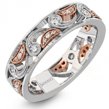 Simon G. Right Hand Ring 18k Gold (Rose, White) 0.3 ct Diamond - MR2633-18K