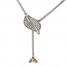 Simon G. Pendant 18k Gold (Rose, White) 0.19 ct Diamond - LP4469-18K