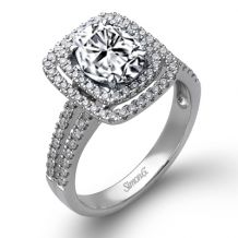 Simon G. Color Ring Platinum (White) 0.5 ct Diamond - MR1920-D-PT