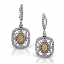 Simon G. Earring 18k Gold (Rose, White, Yellow) 1.03 ct Diamond - TE201-18K