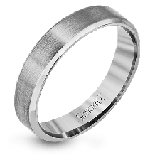 Simon G. Men Ring Platinum (White) - LG143-PT