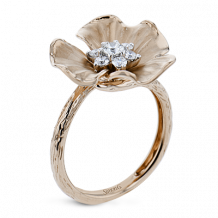 Simon G. Right Hand Ring 18k Gold (Rose) 0.42 ct Diamond - LR2999-R-18KR