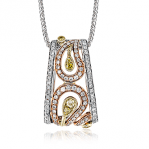 Simon G. Pendant 18k Gold (Rose, White, Yellow) 0.44 ct Diamond - MP1478-18K