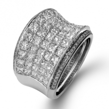 Simon G. Right Hand Ring 18k Gold (White) 4.58 ct Diamond - MR1720-18K