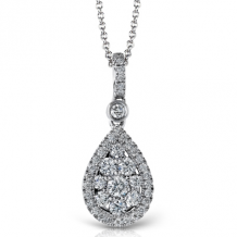 Simon G. Pendant Platinum (White) 0.55 ct Diamond - LP4247-PT