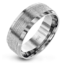 Simon G. Men Ring Platinum (White) - LG181-PT