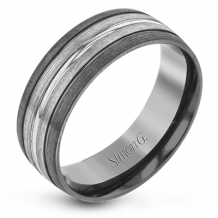 Simon G. Men Ring Platinum (White) - LG190-PT