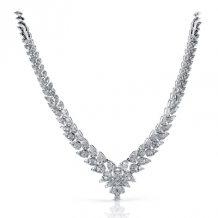 Simon G. Necklace 18k Gold (White) 18.93 ct Diamond - LP4274-18KW