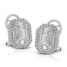 Simon G. Earring 18k Gold (White) 2.38 ct Diamond - ME1749-18K