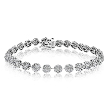 Simon G. Bracelet 18k Gold (White) 3.78 ct Diamond - LB2193-18K