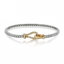 Simon G. Bracelet 18k Gold (White, Yellow) 1 ct Diamond - MB1733-Y-18K