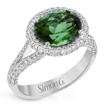 Simon G. Color Ring 18k Gold (White) 2.37 ct Tourmaline 0.76 ct Diamond - LP2113-18K-S