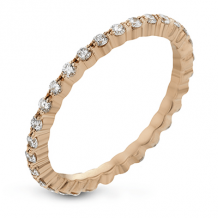 Simon G. Right Hand Ring 18k Gold (Rose) 0.4 ct Diamond - PR118-R-18K