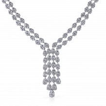 Simon G. Necklace 18k Gold (White) 21.4 ct Diamond - LP4273-18K