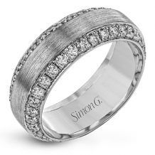 Simon G Men Ring Platinum (White) 1.87 ct Diamond - MR2975-PT