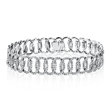 Simon G. Bracelet 18k Gold (White) 3.73 ct Diamond - MB1453-18K