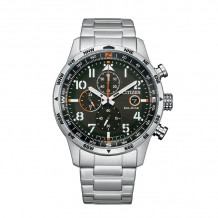 CITIZEN Eco-Drive Weekender Avion Mens Stainless Steel - CA0790-59E