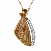 Simon G. Pendant 18k Gold (Rose, White) 0.11 ct Diamond - DP270-R-18K