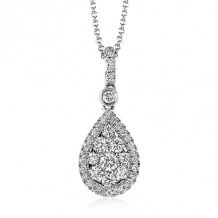 Simon G. Pendant 18k Gold (White) 0.55 ct Diamond - LP4247-18K