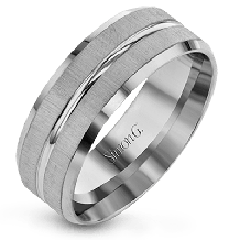 Simon G. Men Ring Platinum (White) - LG152-PT