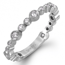 Simon G. Right Hand Ring Platinum (White) 0.3 ct Diamond - LP4333-R-PT