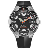 CITIZEN Eco-Drive Quartz Orca Mens Watch Stainless Steel - BN0230-04E photo