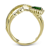 Simon G. Color Ring 18k Gold (Yellow) 0.42 ct Emerald 0.34 ct Diamond - LR2266-Y-18K photo2