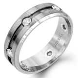 Simon G Men Ring Platinum (White) 0.23 ct Diamond - LP2187-PT photo
