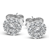 Simon G. Earring Platinum (White) 0.6 ct Diamond - NGE102-PT photo