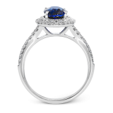 Simon G. Color Ring 18k Gold (White) 2.98 ct Sapphire 0.42 ct Diamond - MR2857-18K-S photo3